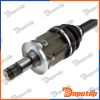 Demi-Arbre de Transmission avant pour TOYOTA | NPW-TY-121, 0114-GUN126